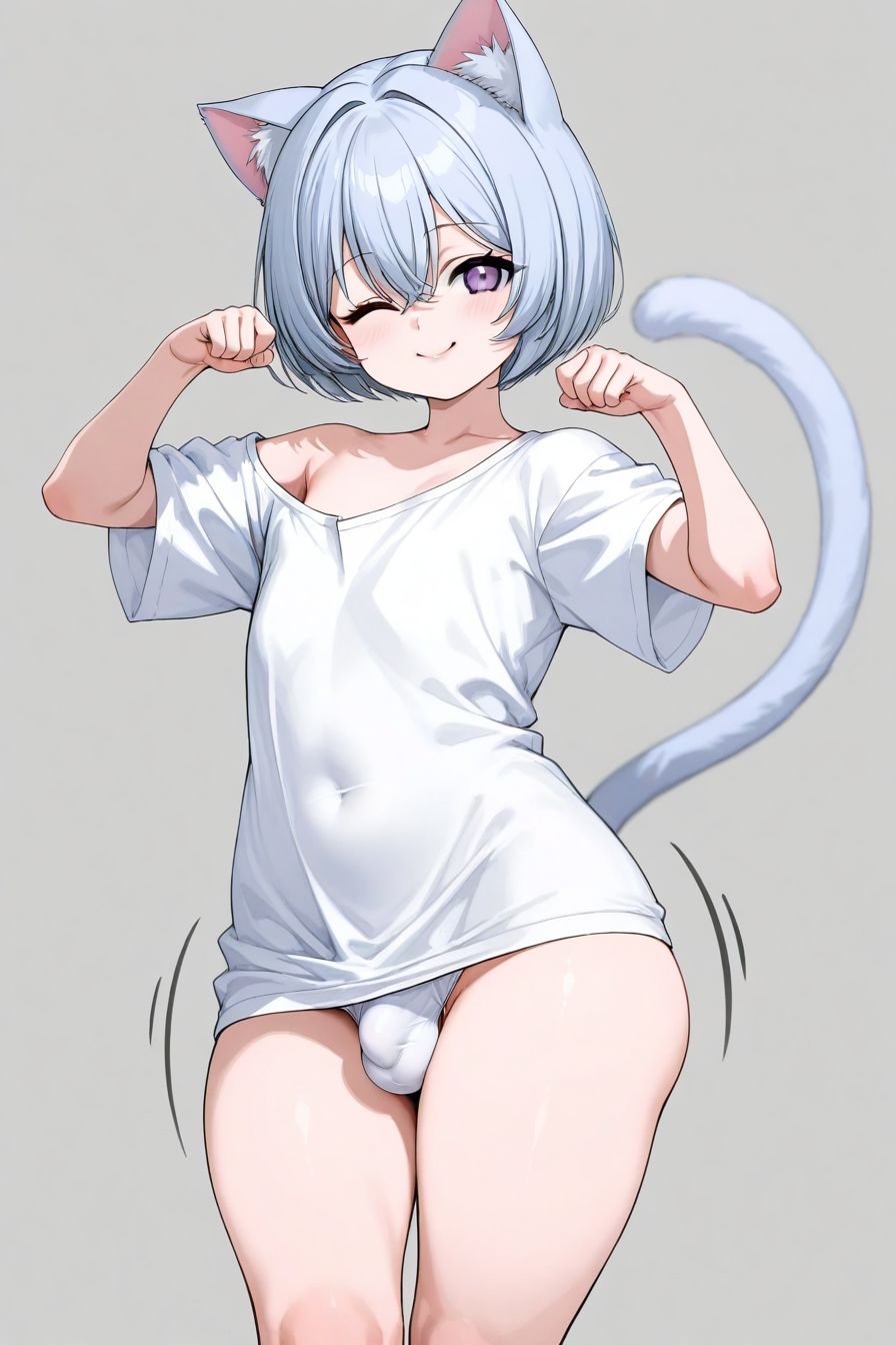 男の娘フェチ図鑑〜ねこ娘〜 画像1