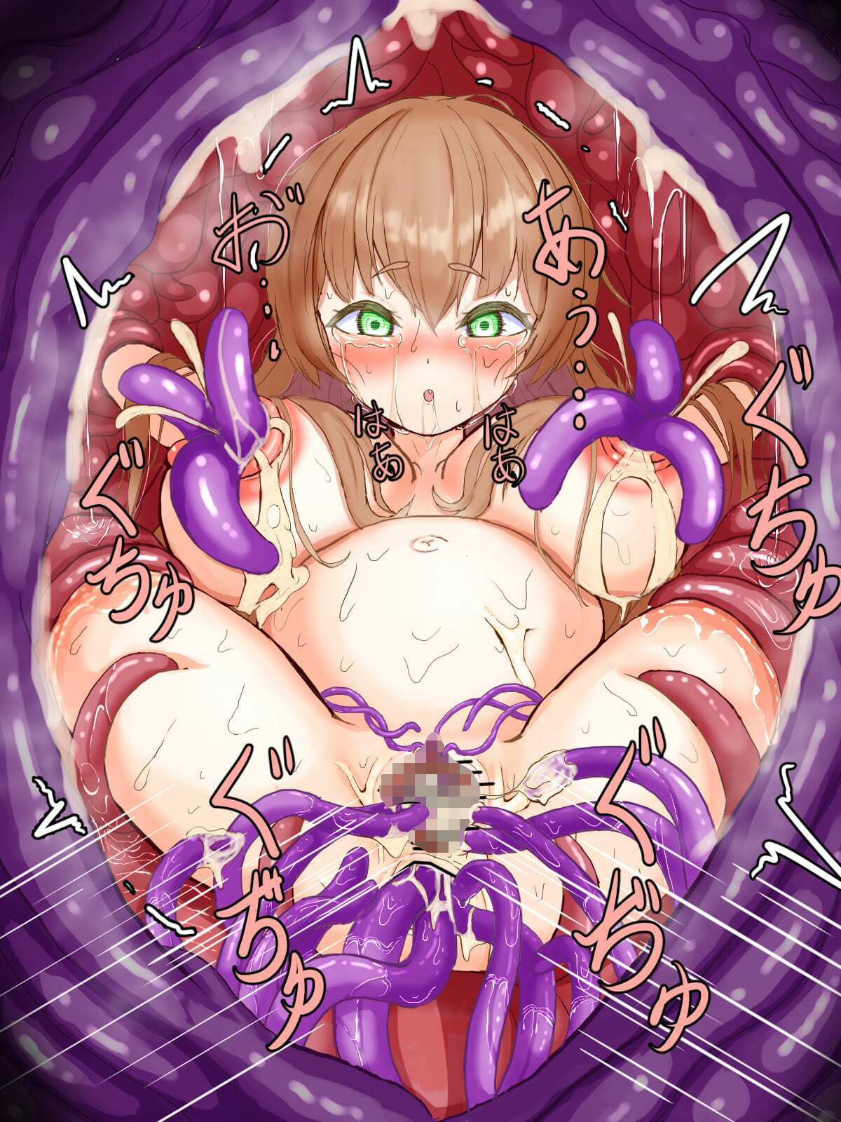 苗床少女×無限種付け触手出産 〜マンコとケツ穴は赤ちゃんの寝床〜 画像9