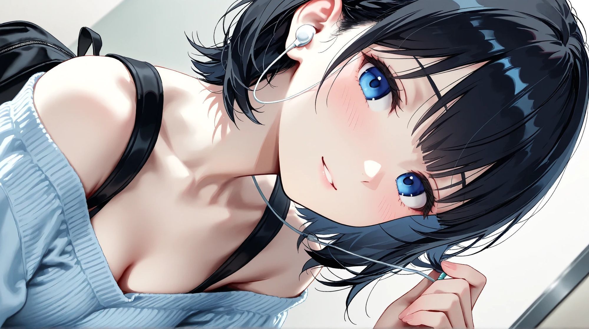 サンプル画像1:清楚な黒髪JDが俺の前だけで乱れていく(Nao AIDesignWorks) [d_709749]