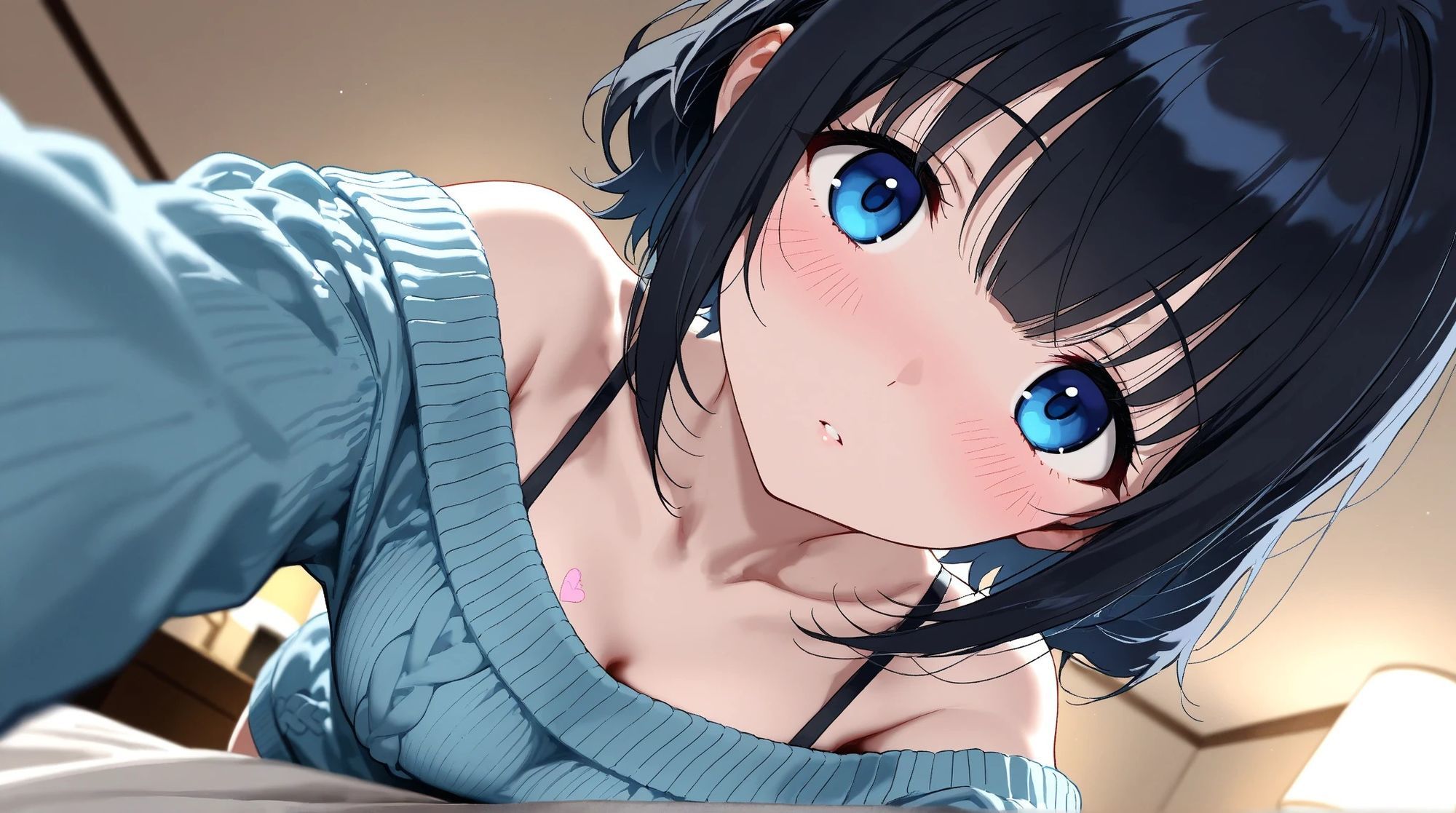 サンプル画像3:清楚な黒髪JDが俺の前だけで乱れていく(Nao AIDesignWorks) [d_709749]