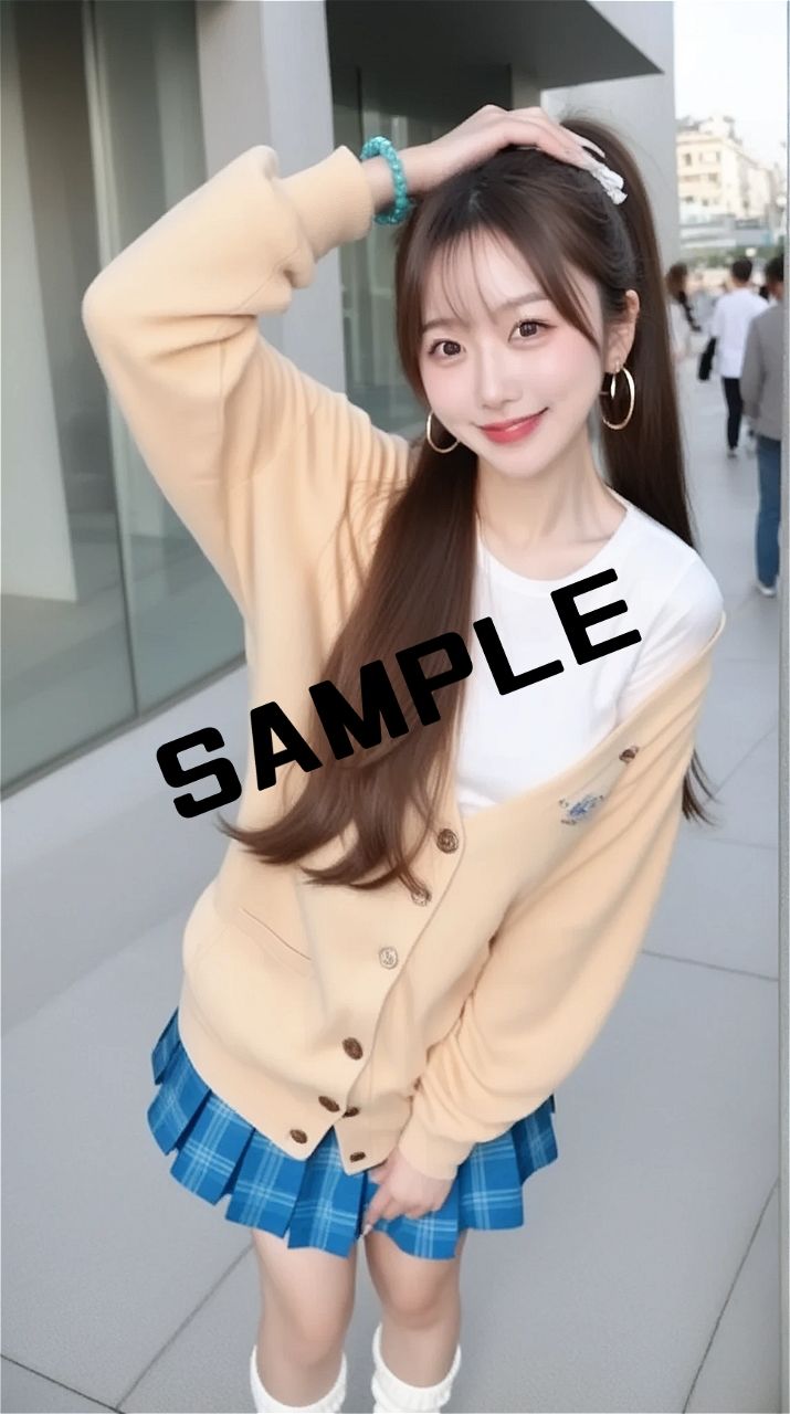 AIフェチフォト集vol.40 令和ギャル『#パパ活じゃない、アタシの投資。』 画像4