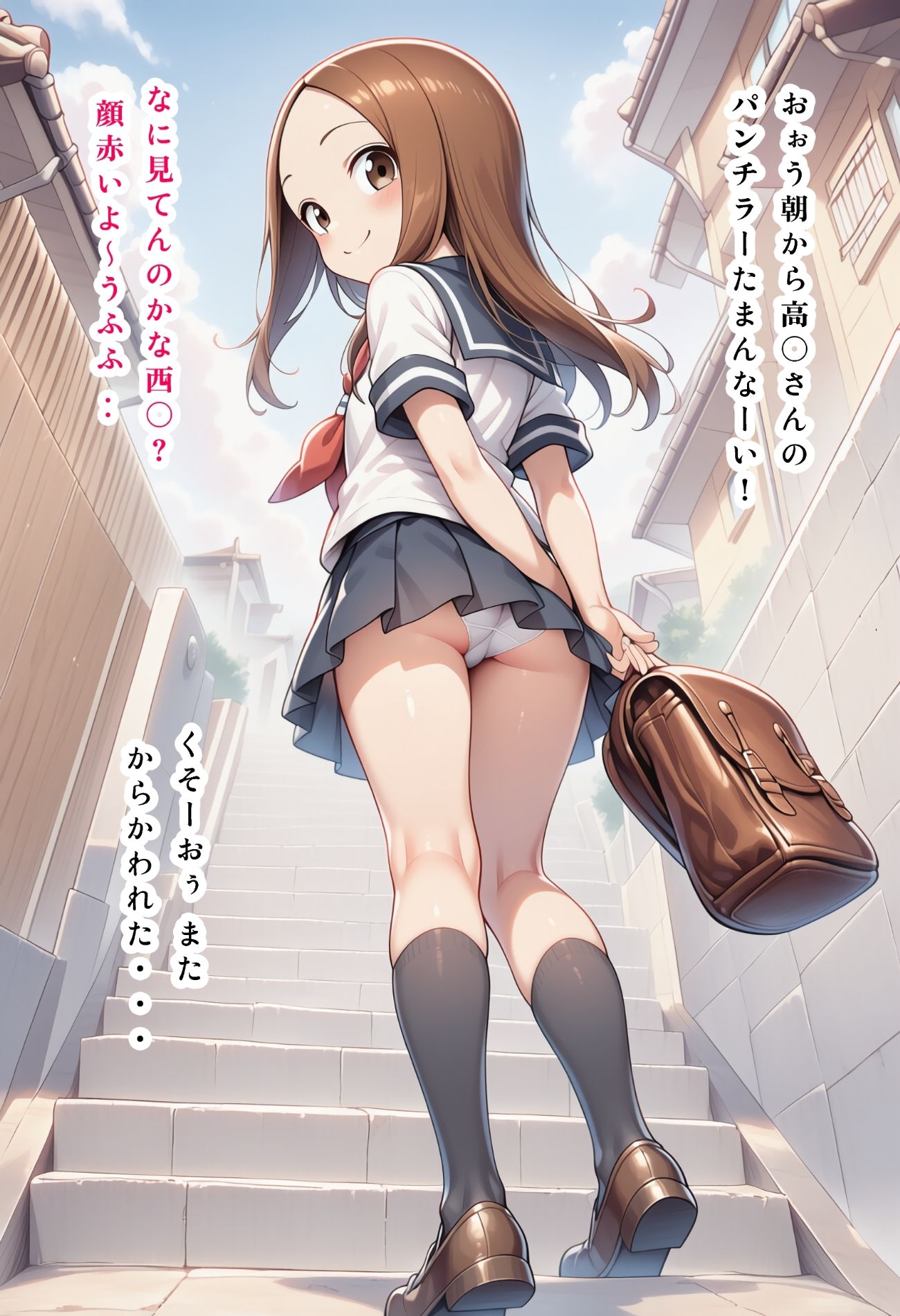 高〇さん西〇に羞恥プレイをする！！ 画像2