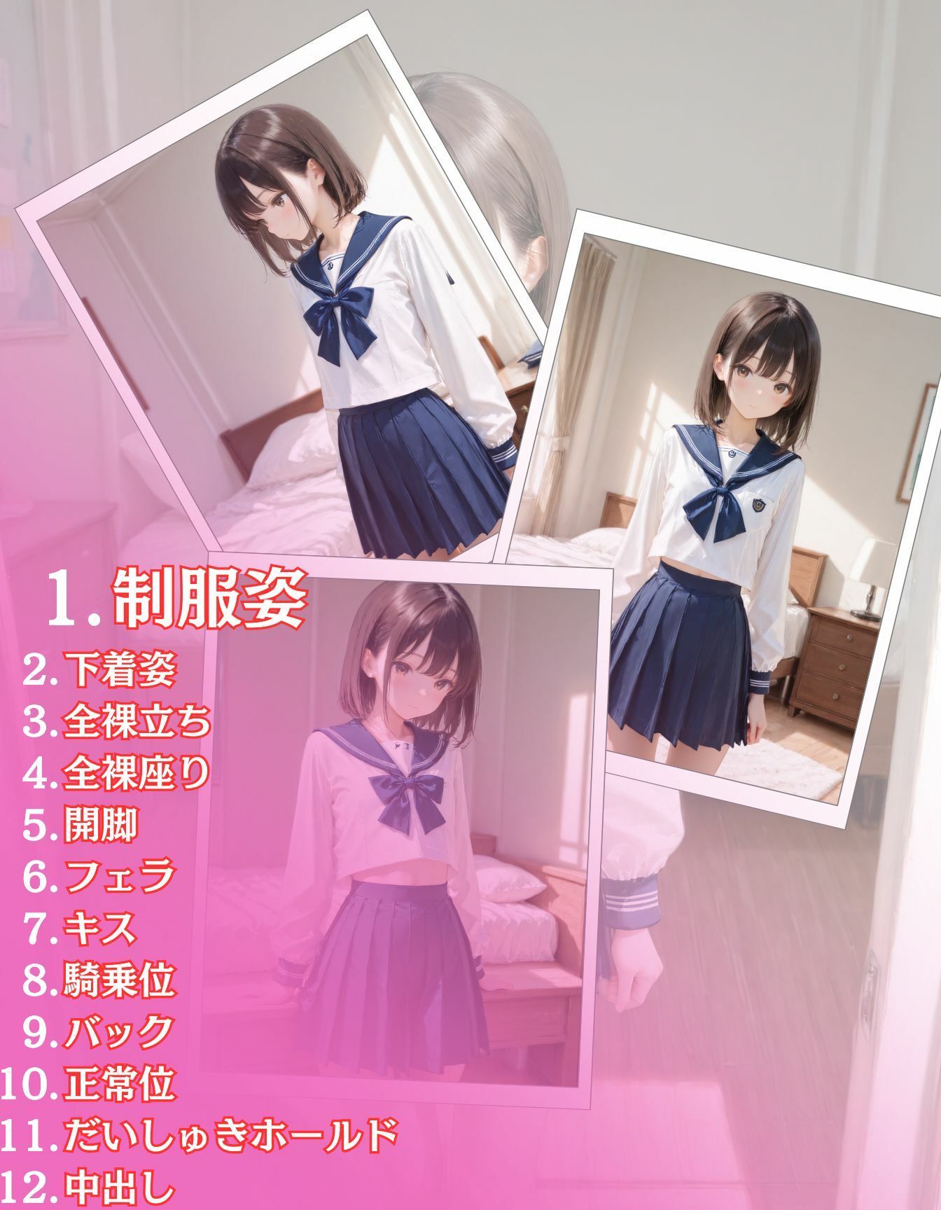 【エロ漫画】つるぺたちっぱい女子校生の日常  誰にも言えない秘密の放課後1