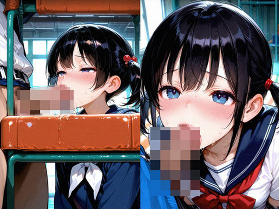 【エロ漫画】貧乳JKがダメージ制服で・・7