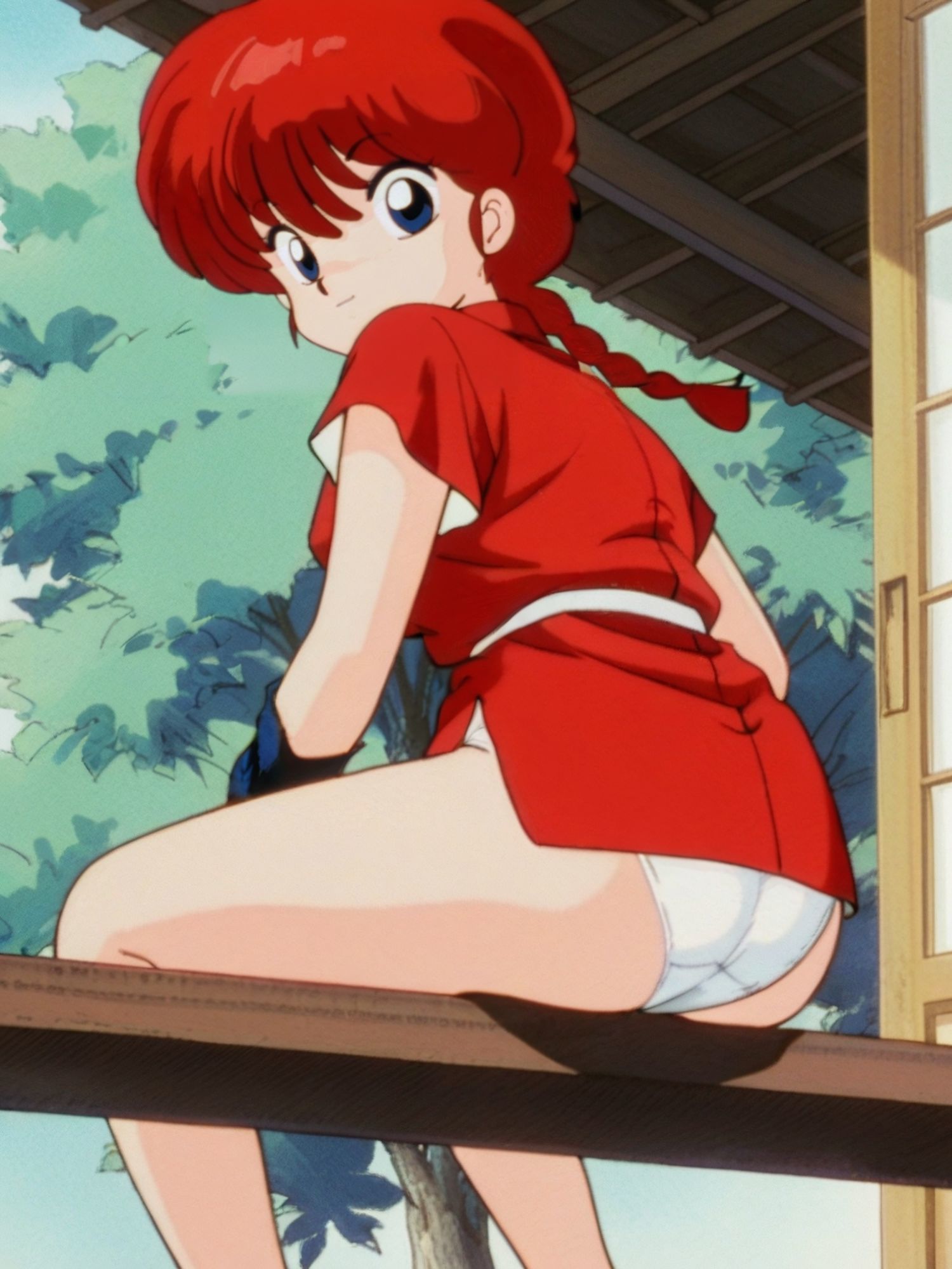 早乙女ら〇まパンチラCG集(全100枚+簡易アニメ3本)_model2 画像1