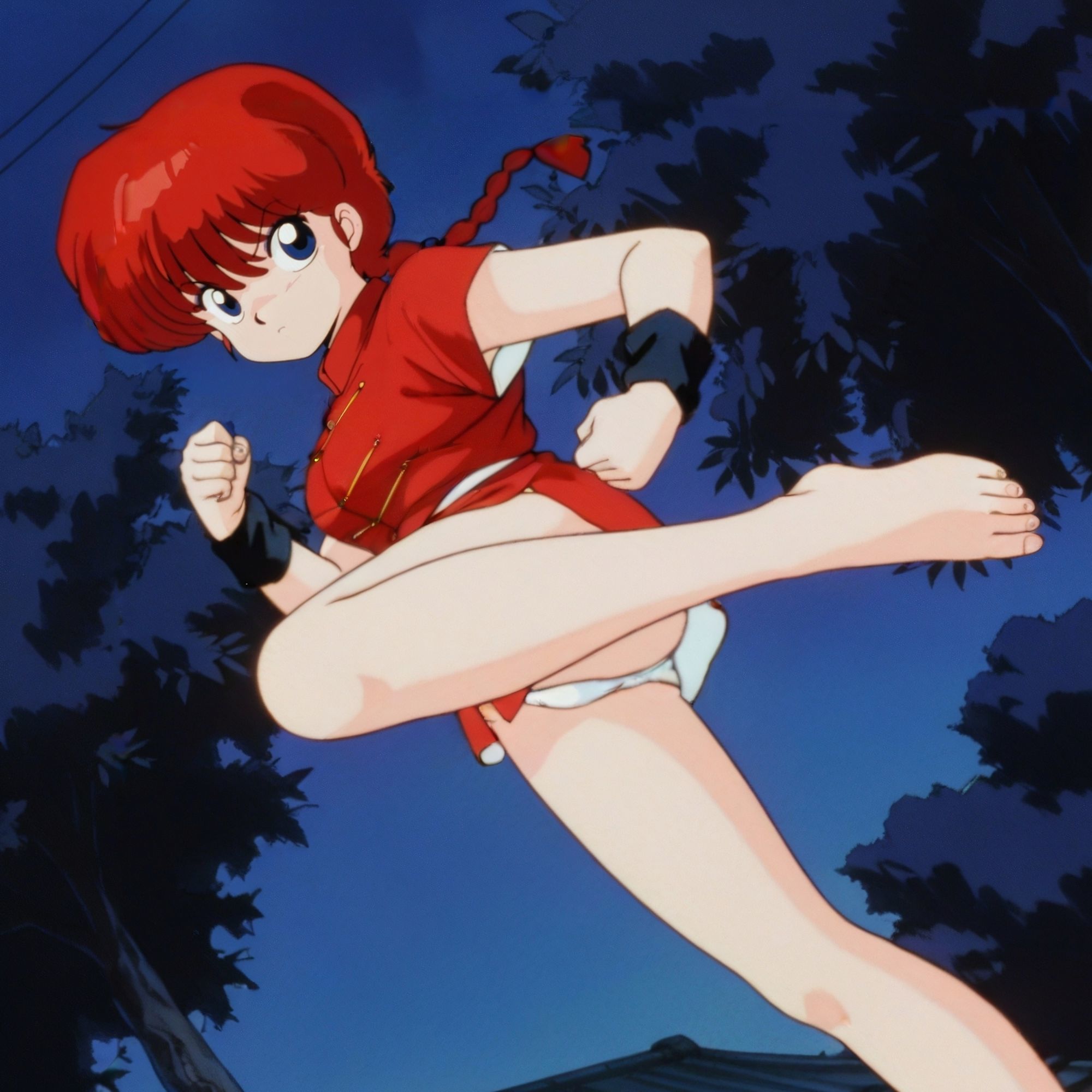 サンプル画像2:早乙女ら〇まパンチラCG集（全100枚＋簡易アニメ3本）_model2(パンチラManiax) [d_709940]