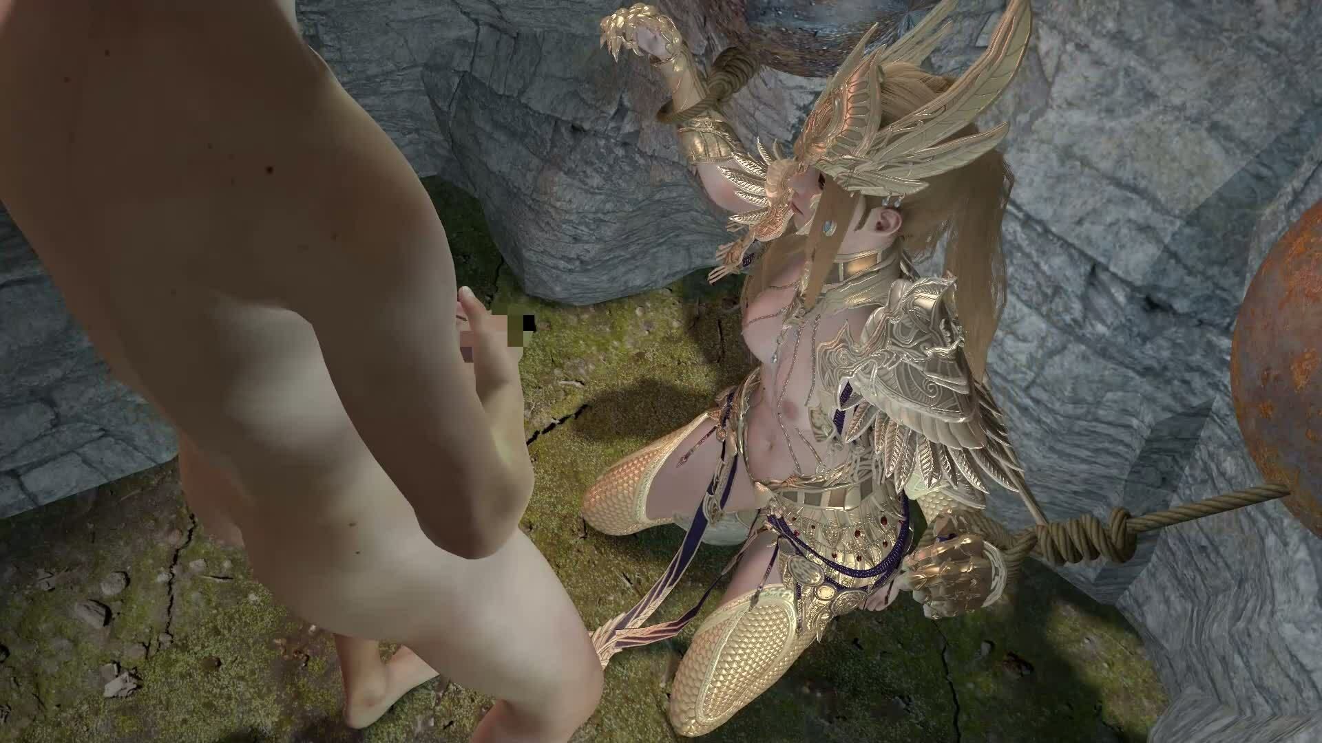 【ROMV343】【動画】黄金聖闘士星矢とクラウド「フェラチオぶっかけ」 画像4