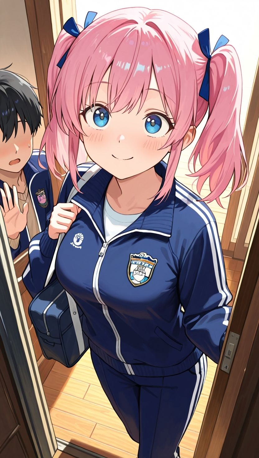 サンプル画像1:ツインテ甘えん坊妹が快楽で孕み堕ちる3日間の記録(妹学園) [d_710013]