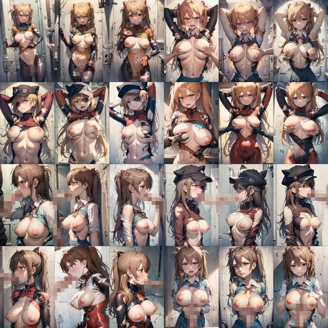 サンプル画像5:敗北  ア〇カ（エヴァ〇ゲリ〇ン）(Iqo’s Sexuality Management.) [d_710089]