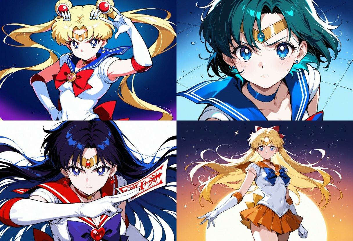 セーラー戦士敗北1