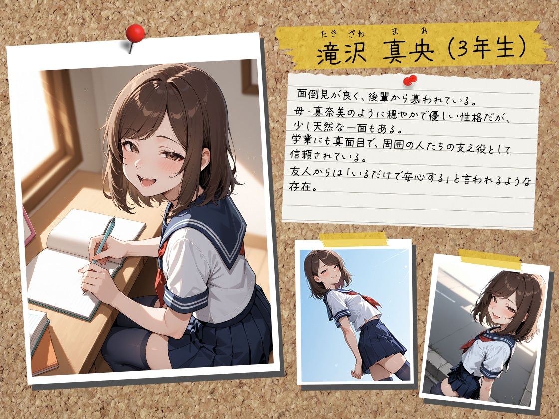 サンプル画像2:催●アプリで人妻を調教したら娘も巻き込んで親子丼になった話〜淑女系・真奈美編〜(完堕ワイフ) [d_710144]