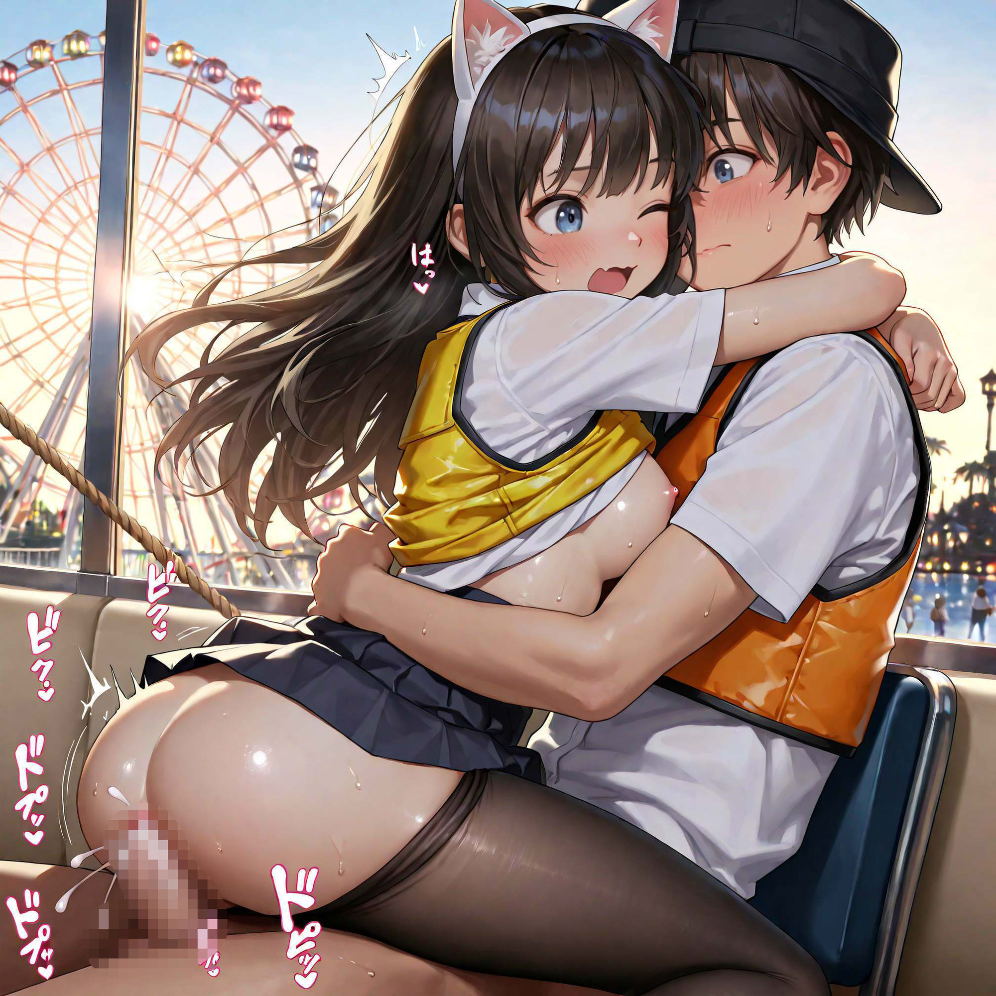 サンプル画像5:【500枚】JKスタッフを付けてくれる遊園地(morycats) [d_710192]