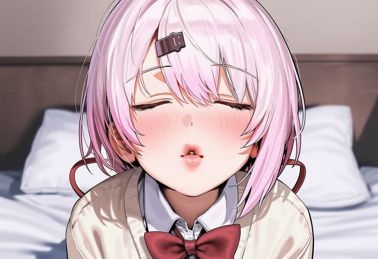 サンプル画像3:sisiと仲良し(ちゅりのAI研究所  雑多分室) [d_710236]