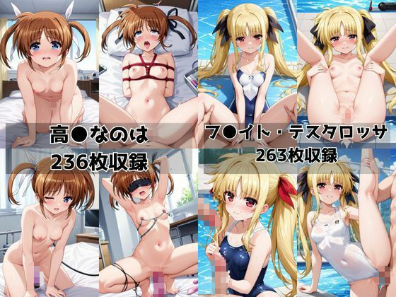 サンプル画像2:学校の性処理委員に任命されてしまった●町なのは＆フェ●ト・テスタ●ッサの日常(ミルクティーサークル) [d_710247]