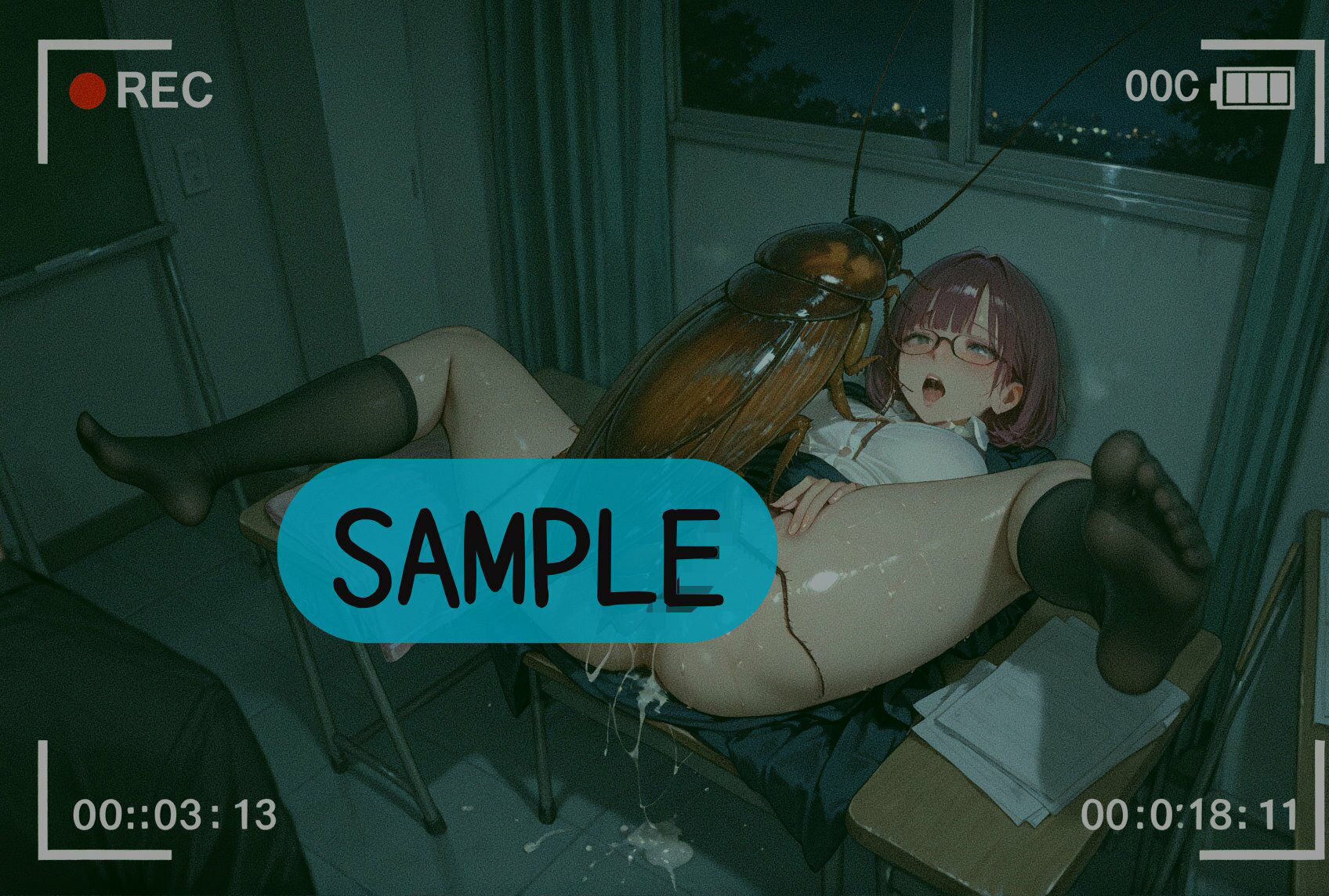 サンプル画像4:追録  特異接触監視記録(ショックしゅう) [d_710304]