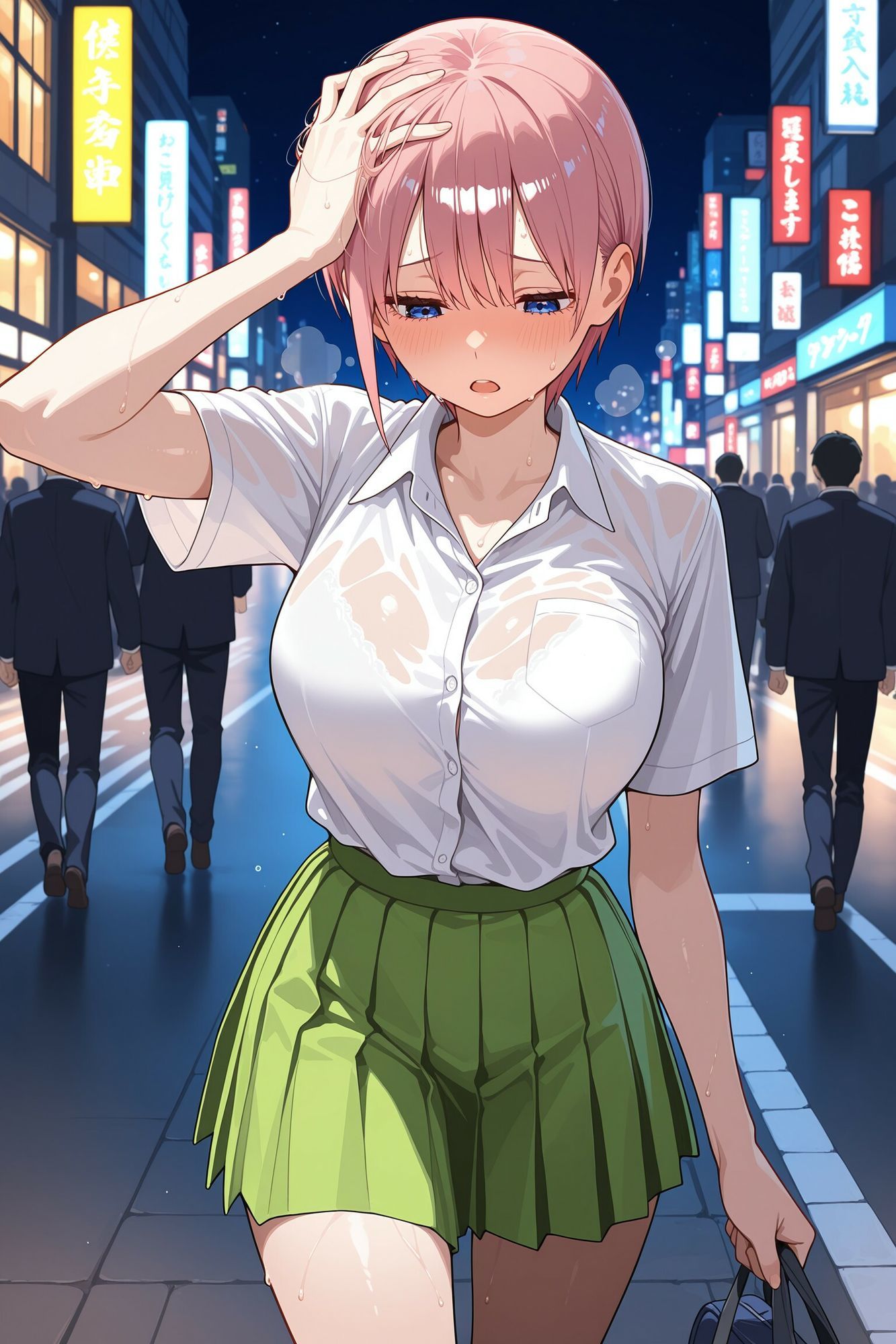 サンプル画像1:選ばれなかった負けヒロインの無様過ぎる末路がこちら【五◯分の花嫁 一花＆二乃篇】(どぼぼん工房) [d_710326]