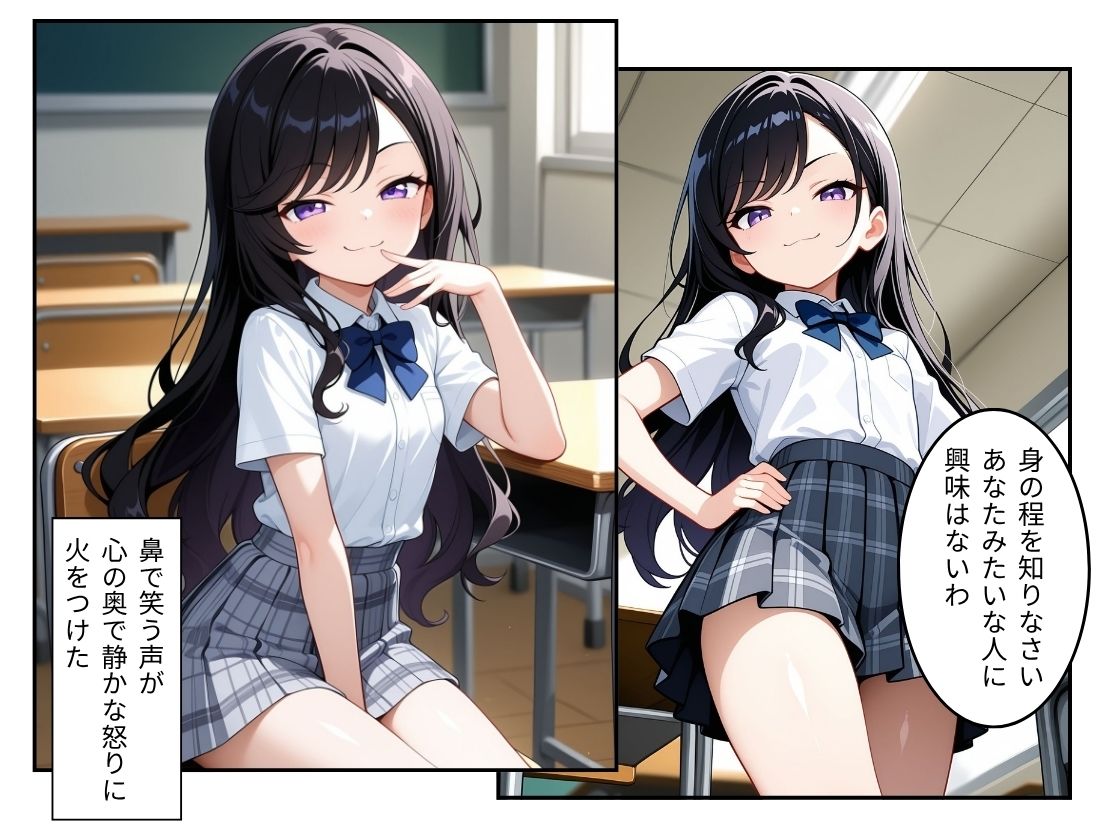 【エロ漫画】‘下民’と見下すお嬢様、イキ散らかして縋りつく2