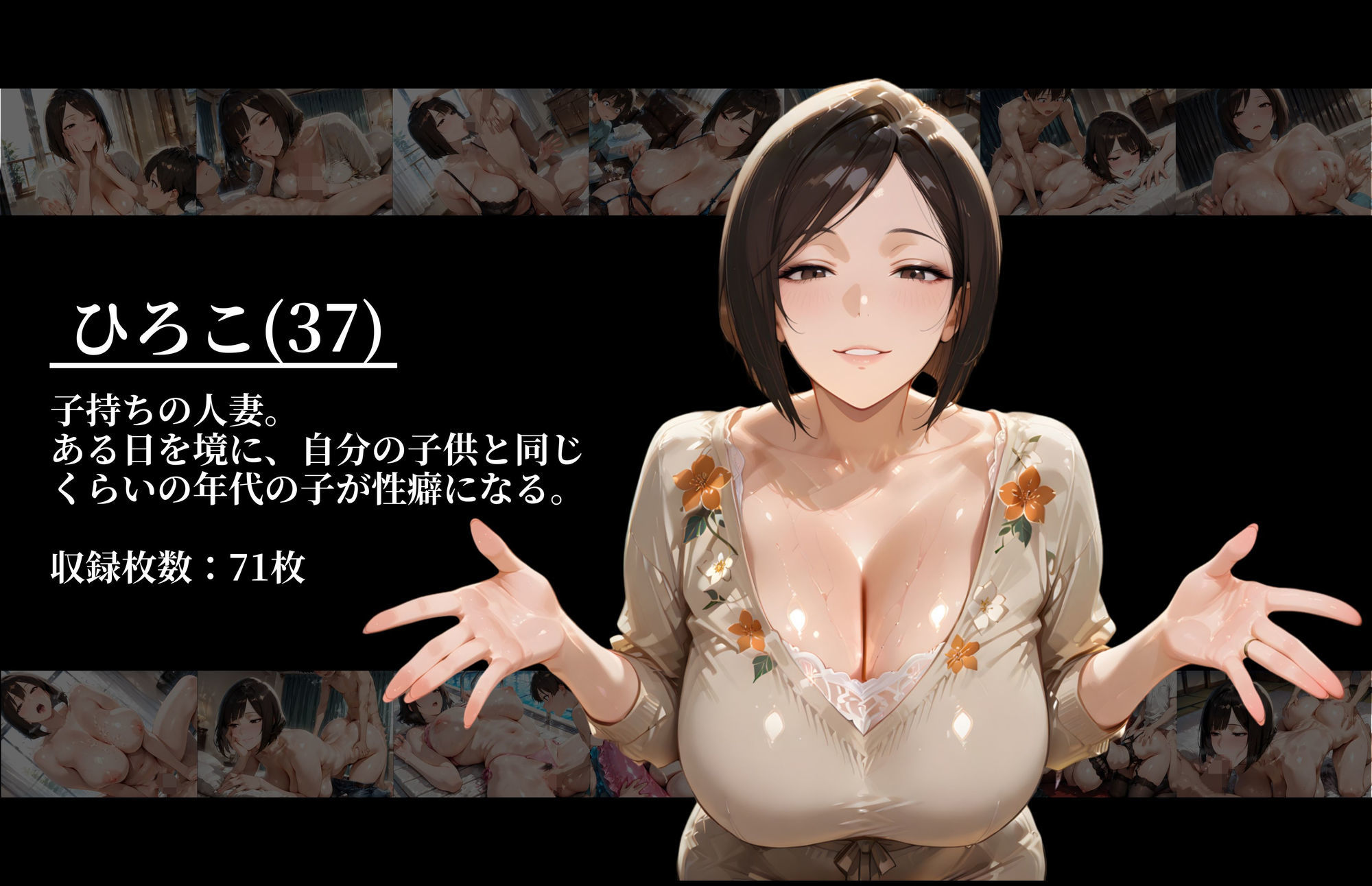 【エロ漫画】［500枚の長編］［4K横長高画質］ 肉便女の四重奏（カルテット）〜4人の変態女子校生・人妻〜2