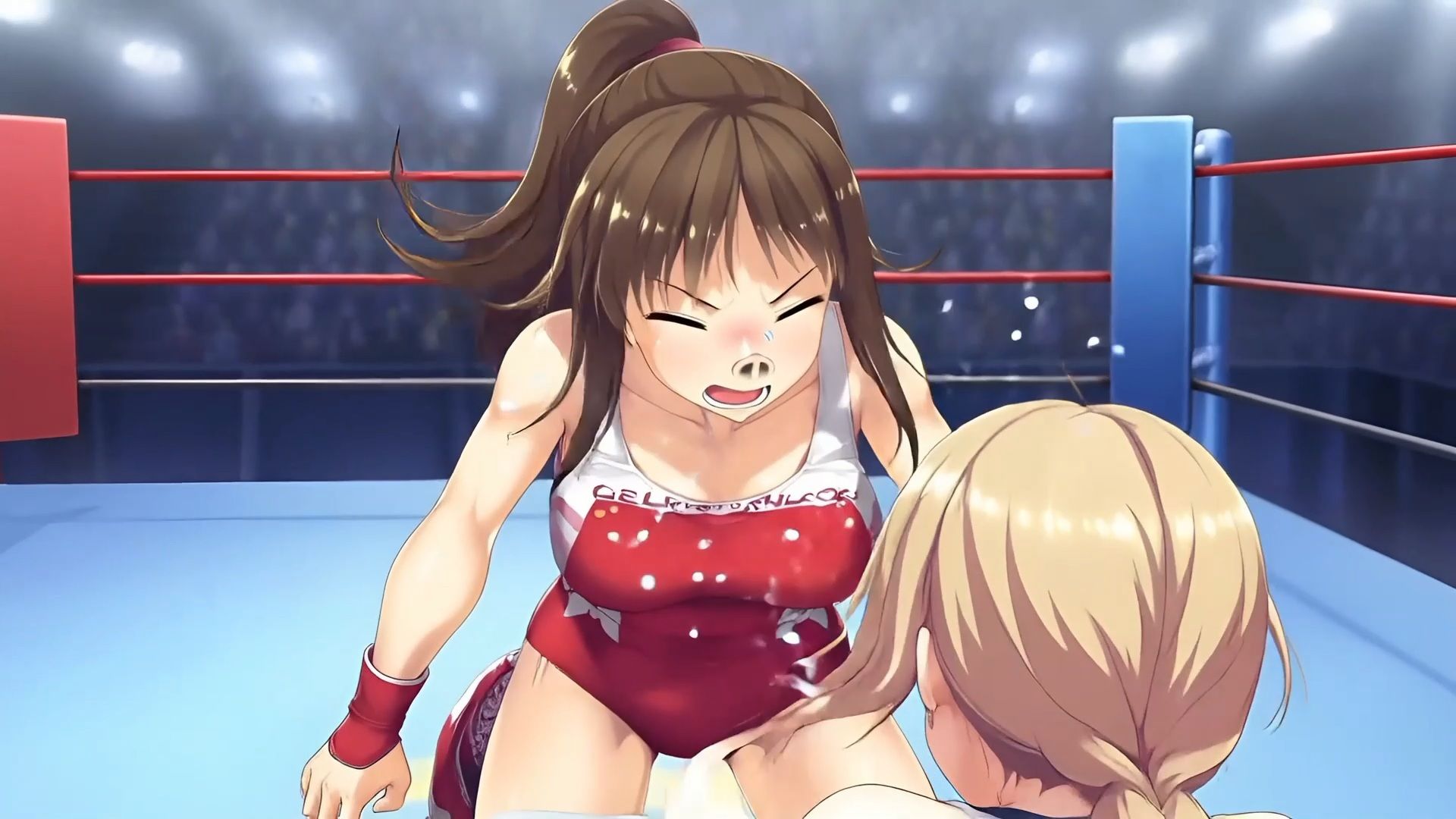 【超自信作！】くしゃみdeプロレス！フルアニメーション！/ Wrestling and Sneeze！ Full Animation！ 画像2
