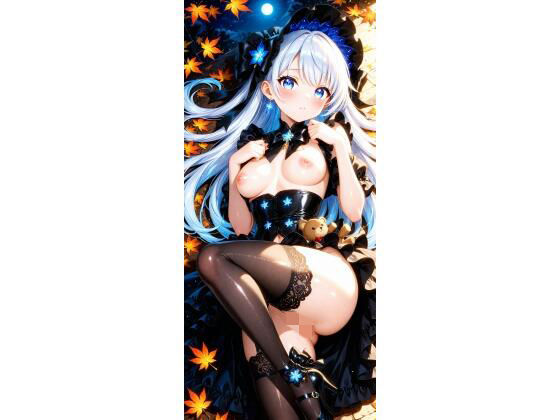 【無料エロ漫画】月夜に溶ける青と黒のロマンス(SHADOW_CHIC_ARTS) d_710490