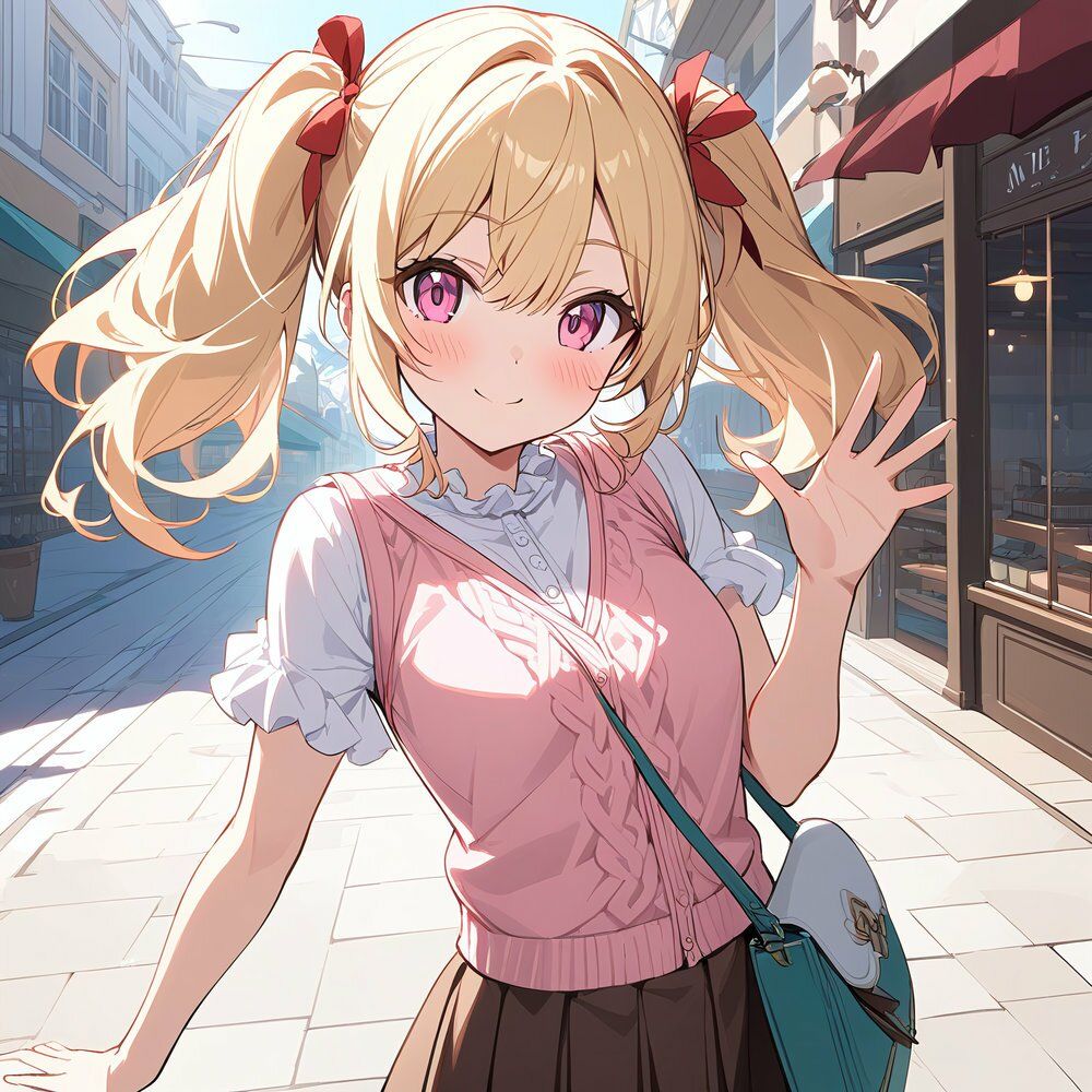 サンプル画像1:甘えんぼ彼女・莉愛 – 私服デート日記(こもれびリリック) [d_710554]