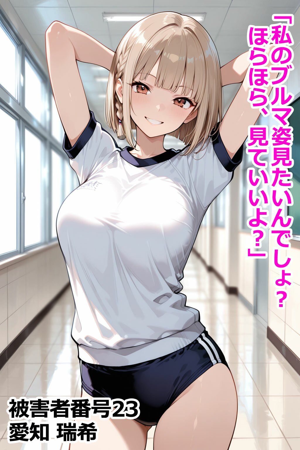 【無料エロ漫画】巨乳学園レ〇プ事件被害者録Vol.2 即出し2コマ(今日はもう寝る) d_710636