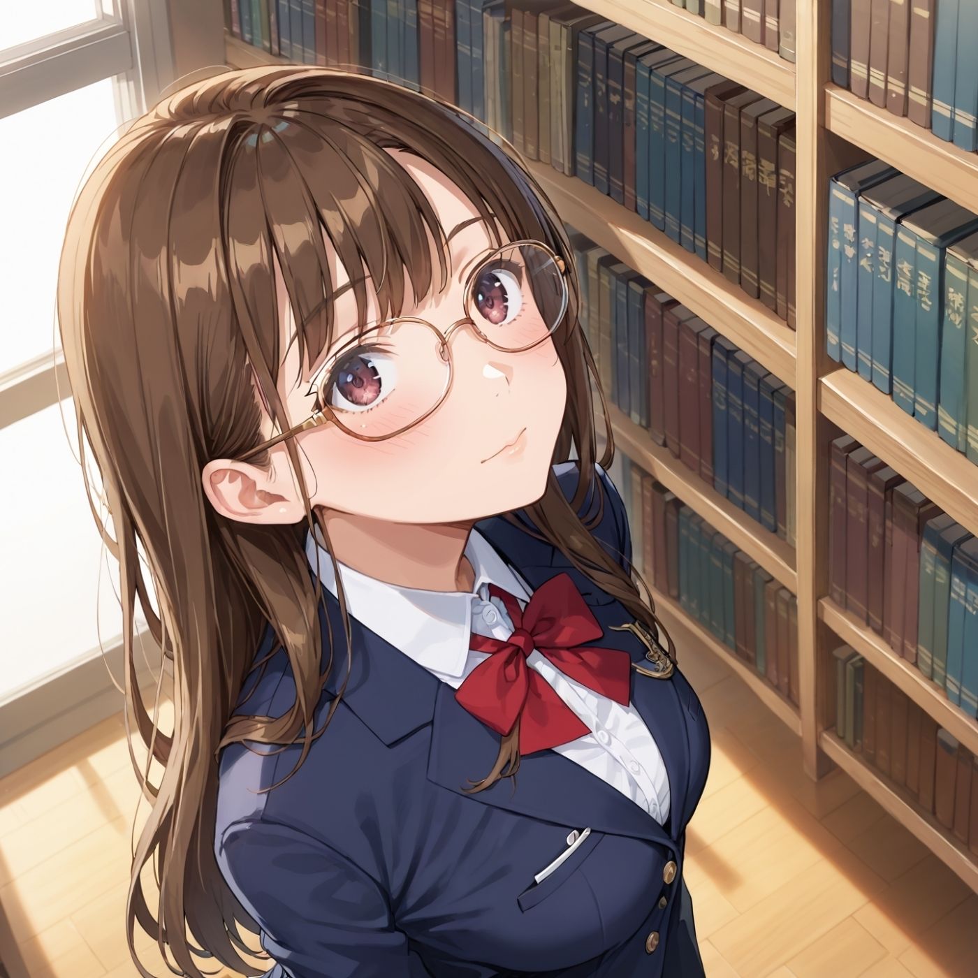 学園性活!図書委員と官能的な秘め事1【メガネ美少女の厳選CG350枚収録】 画像2