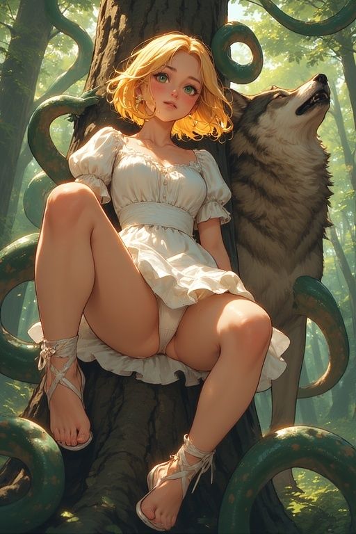 シンデレラ触手遭遇狼撃退パンチラ画像集 画像3