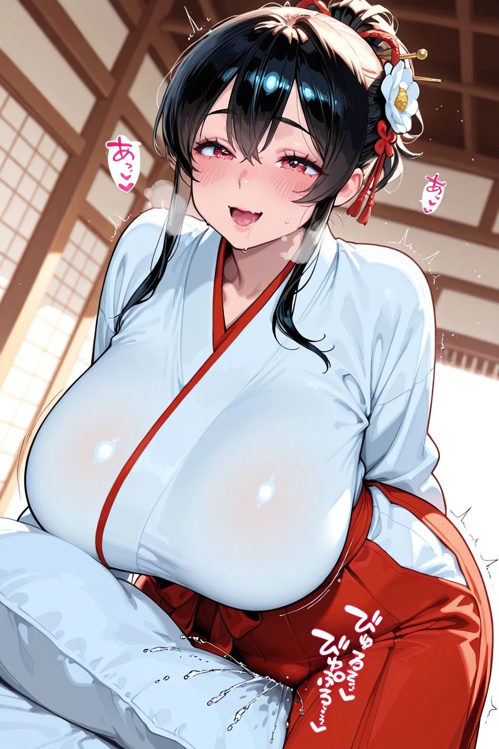 巫女と秘密のお参り10