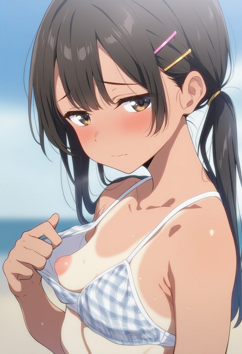 【エロ漫画】乳首を見せてくれる女の子3