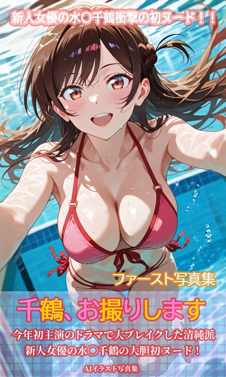 サンプル画像1:ファースト写真集「千鶴、お撮りします」(ビスケット書房) [d_710834]