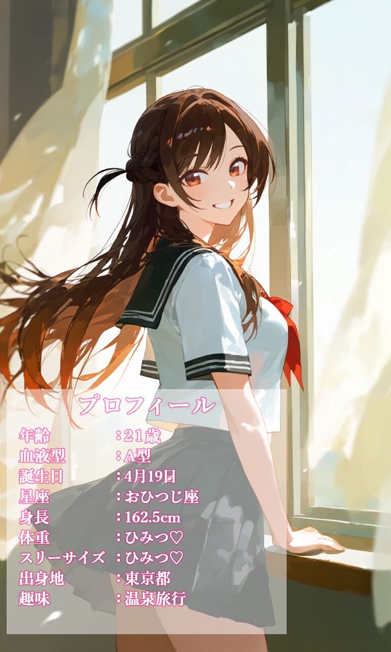 サンプル画像2:ファースト写真集「千鶴、お撮りします」(ビスケット書房) [d_710834]