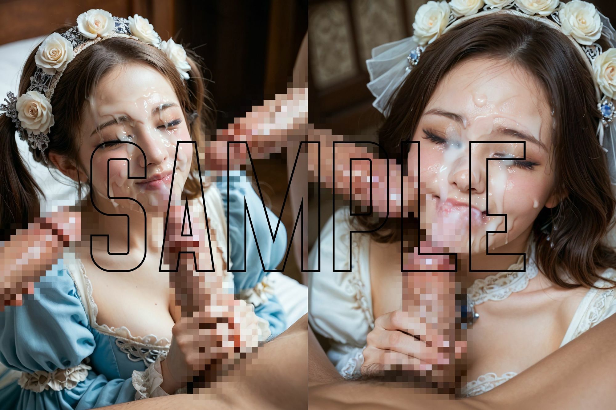 サンプル画像2:ぶっかけのお時間です。【増量版】(B.B.I .(Bukker’s BUKKAKE Images)) [d_710855]