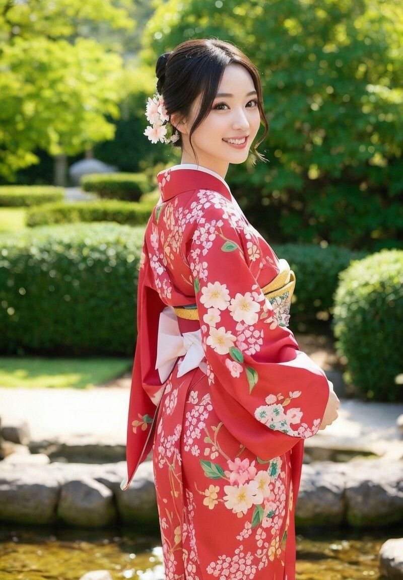 【美女名録】vol1.20 絢爛―振袖に咲く美― 148枚【AIグラビア写真集】 画像5