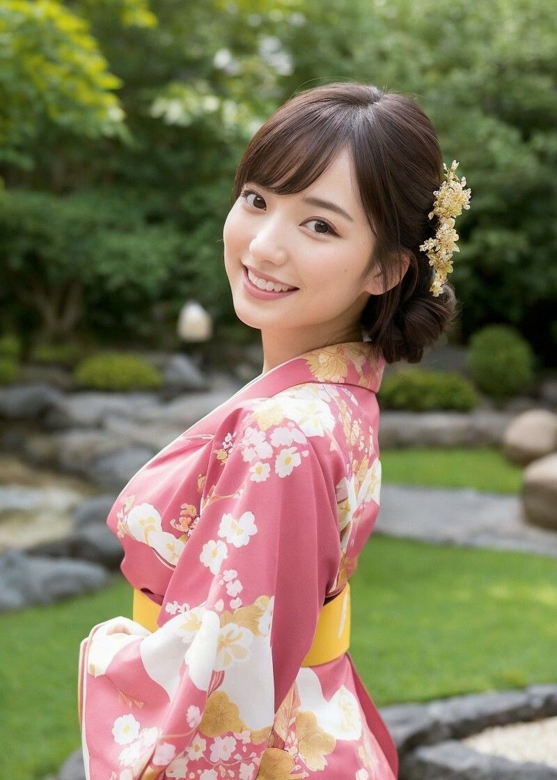 【美女名録】vol1.20 絢爛―振袖に咲く美― 148枚【AIグラビア写真集】 画像6