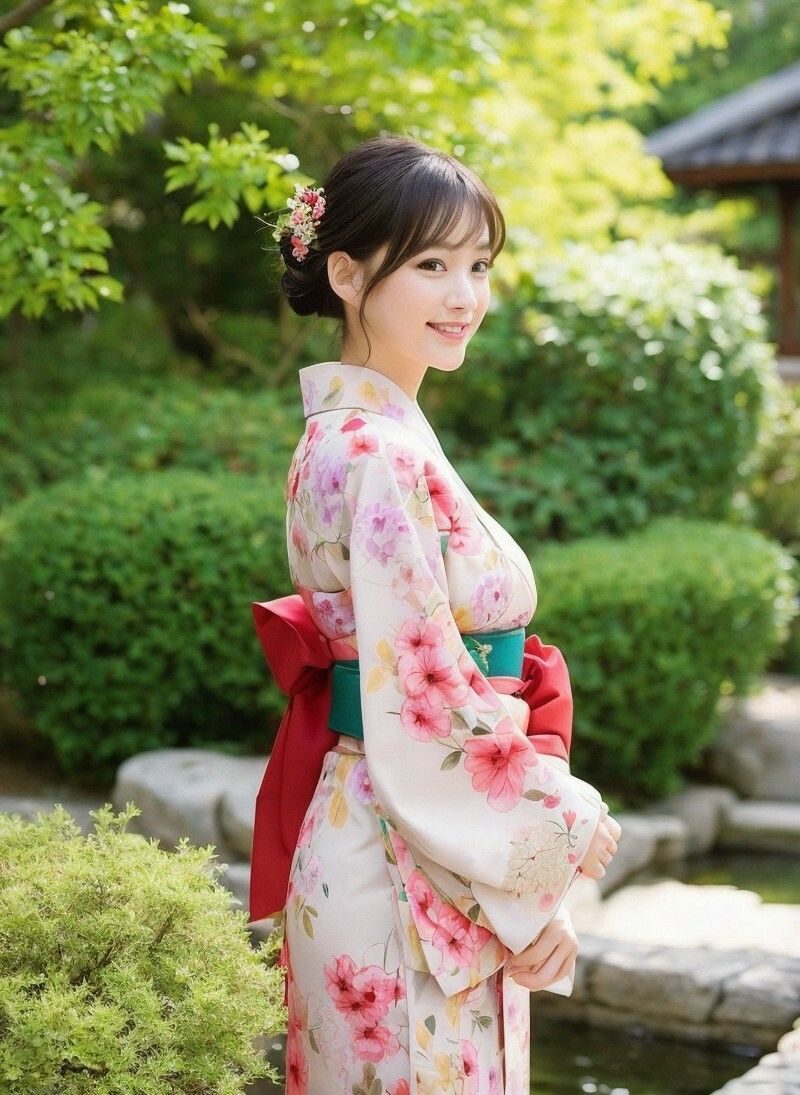 【美女名録】vol1.20 絢爛―振袖に咲く美― 148枚【AIグラビア写真集】 画像9