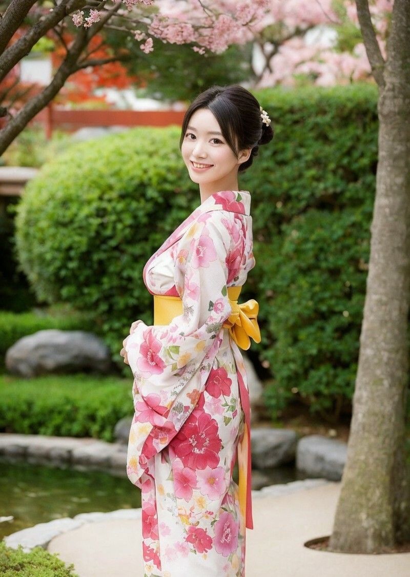 【美女名録】vol2.20 絢爛―振袖に咲く美― 150枚【AIグラビア写真集】 画像4