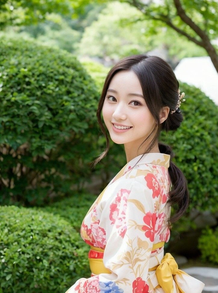 サンプル画像6:【美女名録】vol2.20  絢爛―振袖に咲く美―  150枚【AIグラビア写真集】(AI美女制作参謀本部4課) [d_710927]