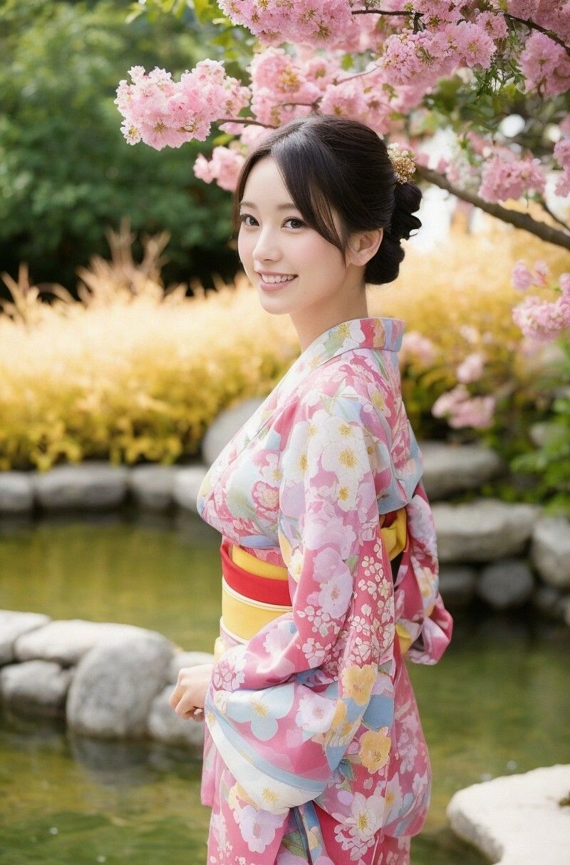 【美女名録】vol2.20 絢爛―振袖に咲く美― 150枚【AIグラビア写真集】 画像8