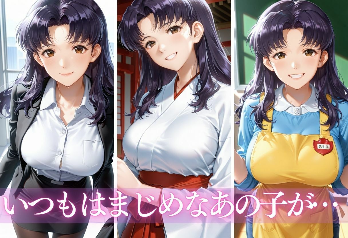 サンプル画像2:同僚巨根にひとめぼれ(AIアトリエ倶楽部) [d_710928]