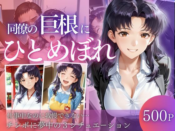 【無料エロ漫画】同僚巨根にひとめぼれ(AIアトリエ倶楽部) d_710928