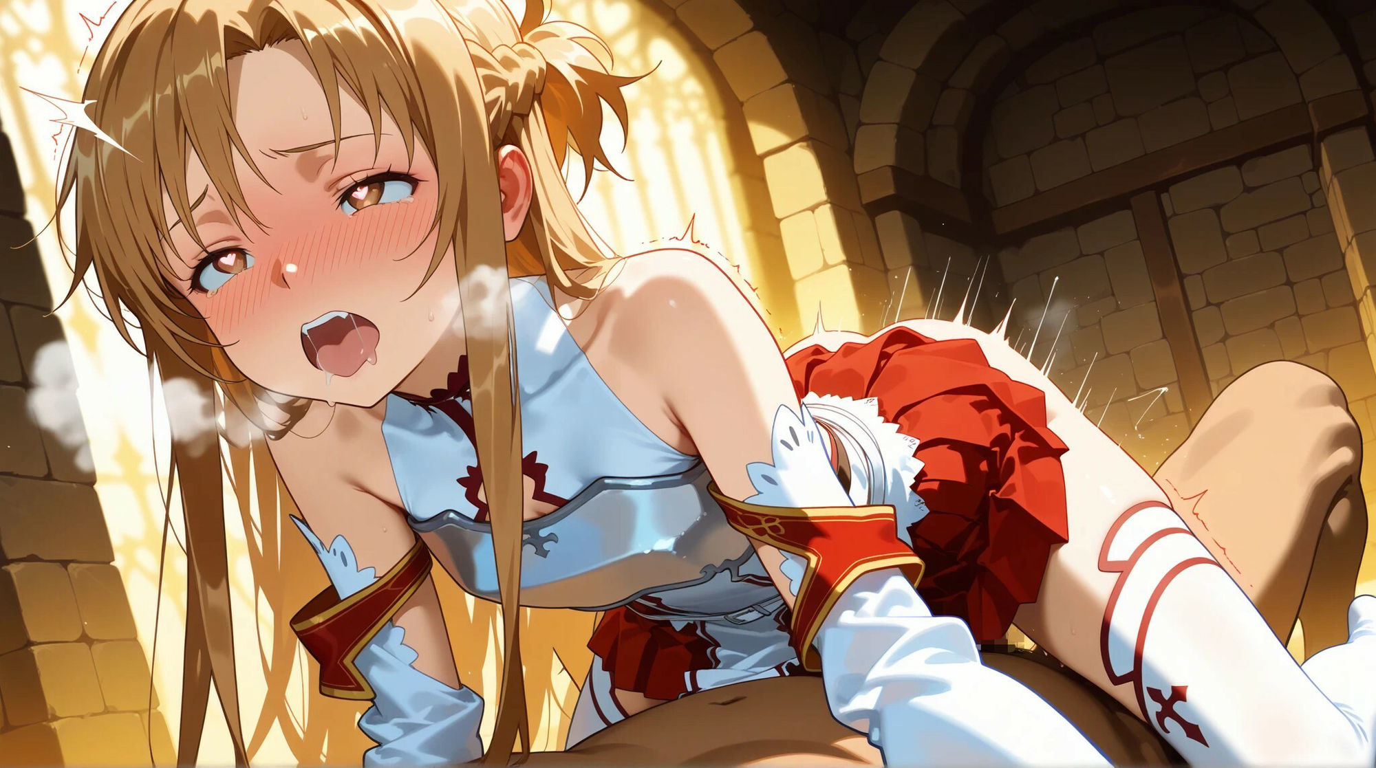 異世界転生えっち｜憧れのヒロインをハメ倒す｜ア〇ナ風ヒロイン編 画像8