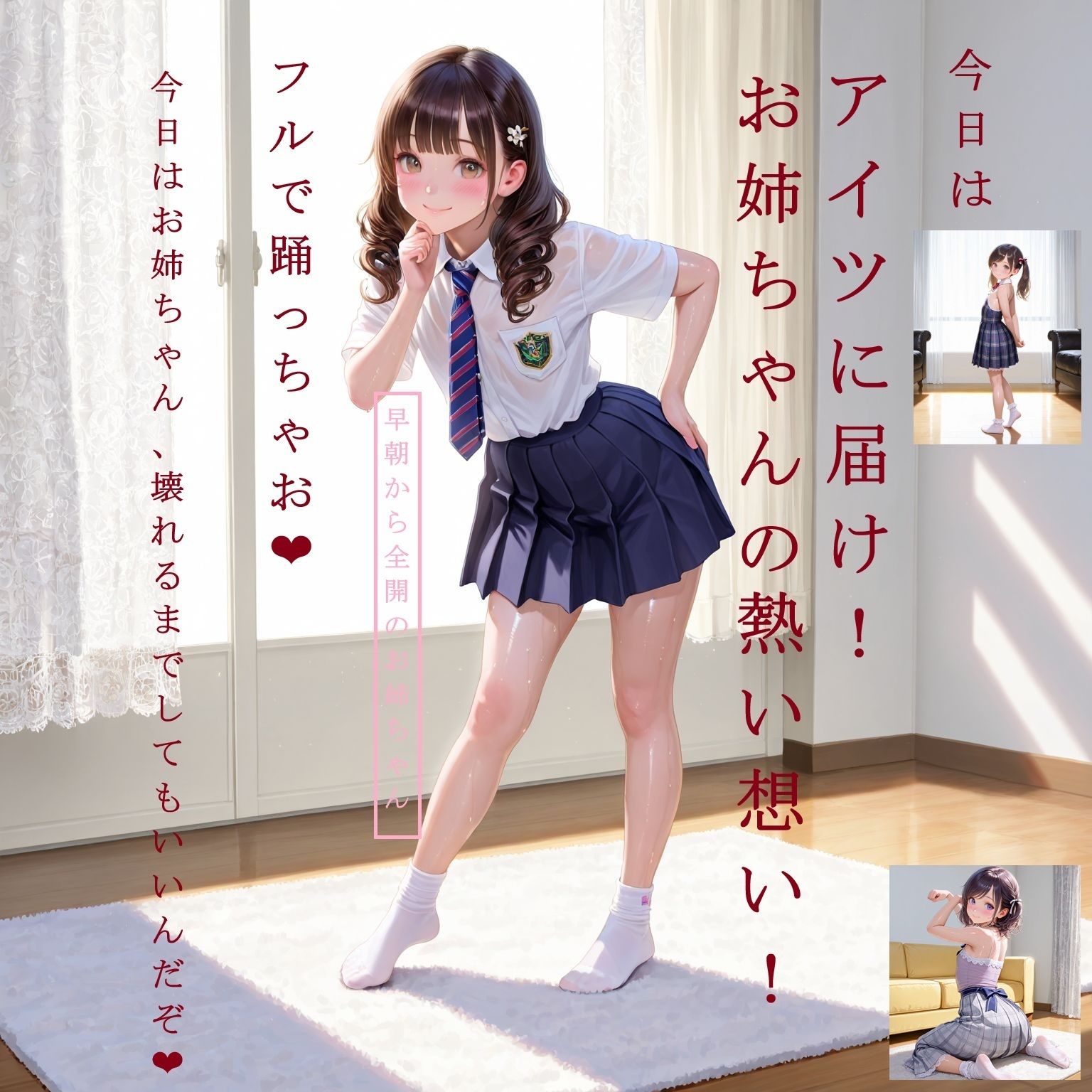 実姉の秘め事 -ちっぱいなお姉ちゃんメンバーは朝から凄く忙しい-  （別冊実姉の誘惑）1