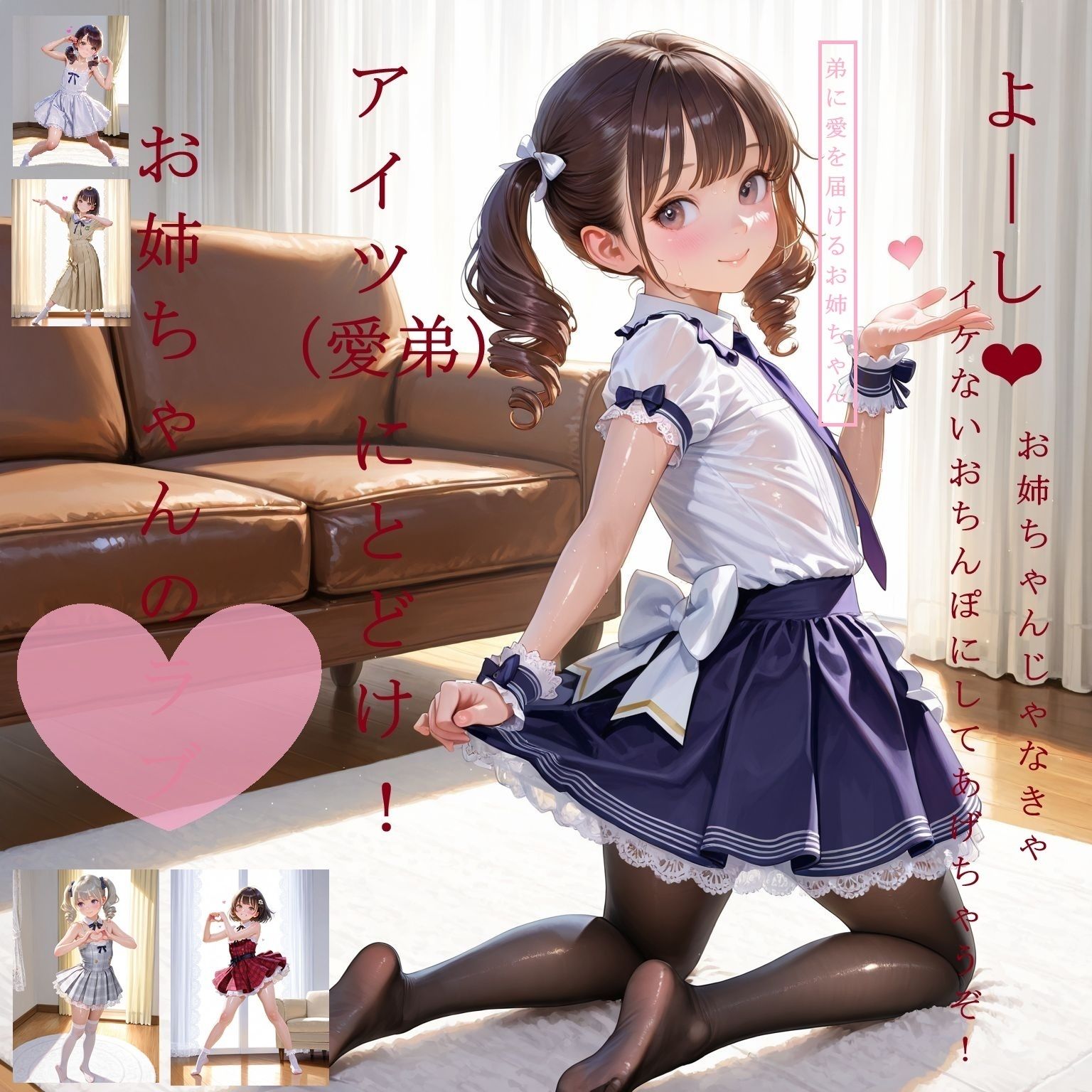 実姉の秘め事 -ちっぱいなお姉ちゃんメンバーは朝から凄く忙しい-  （別冊実姉の誘惑）2