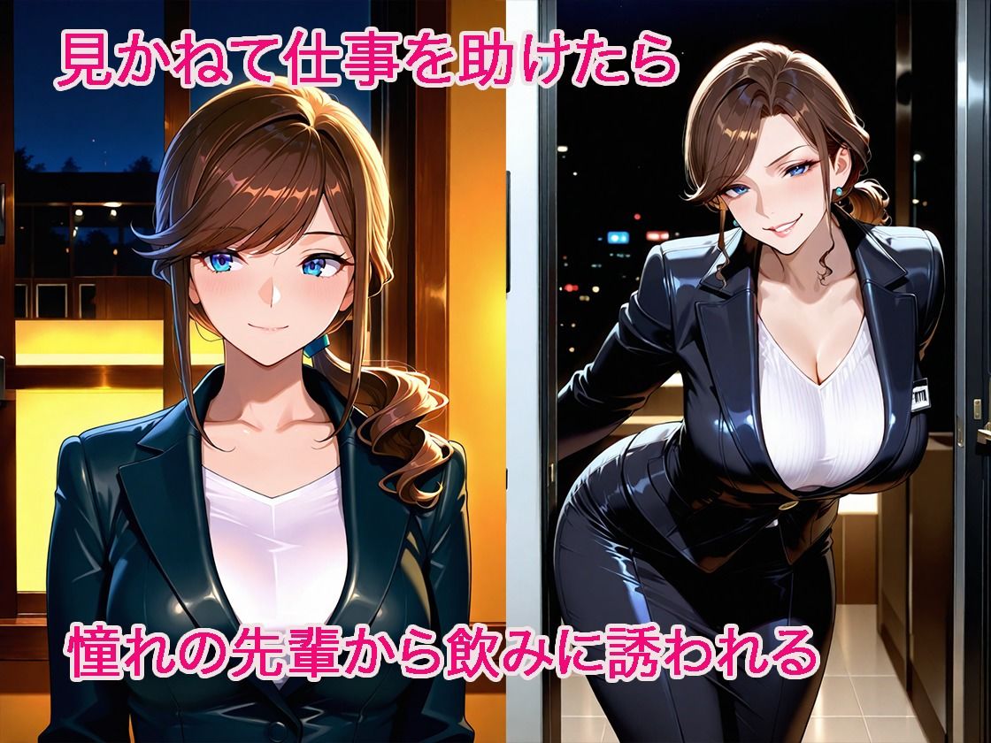 結婚に焦り始めた先輩を褒めちぎったら、そのままホテルに連れ込まれた話 画像2