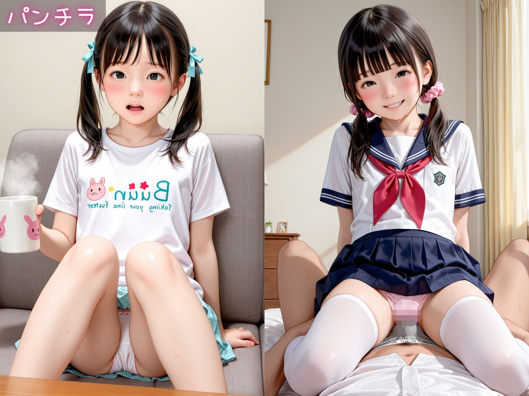 あざといちっぱい妹の誘惑に我慢できずにたっぷり種付け3