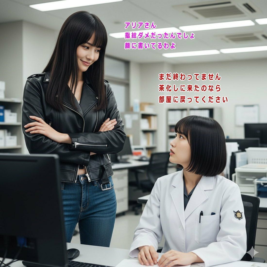 サンプル画像4:BEQUIET・口封じ〜梅原警部の事件簿〜  前編(β-かざは) [d_711119]