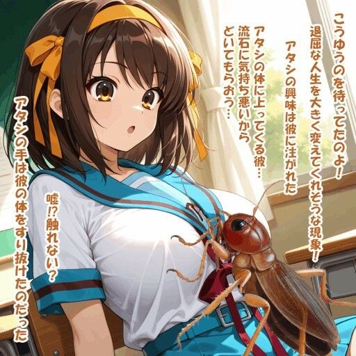 パイズリ生物の生態  パイズリバッタ 編 画像4