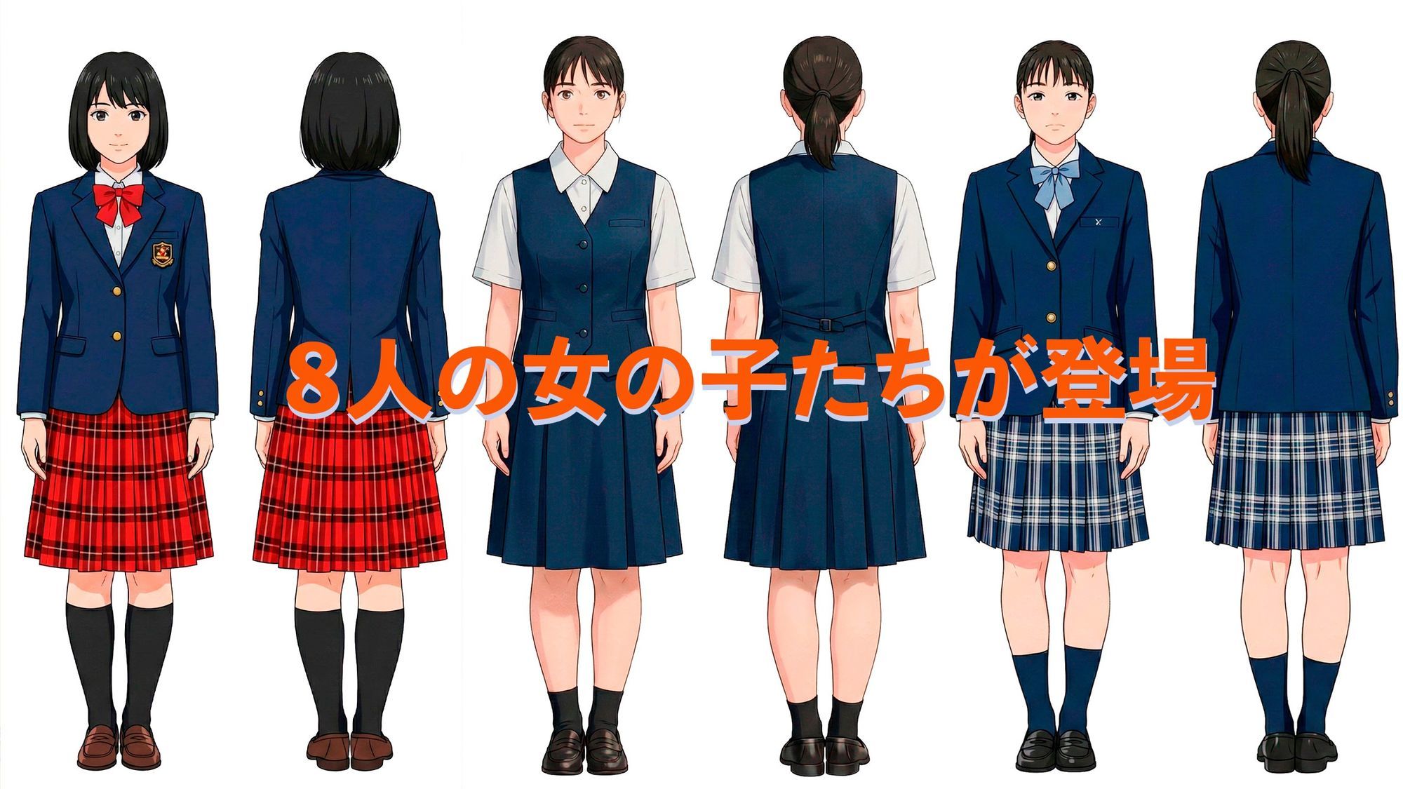 サンプル画像2:北関東に生息する女学生の生態図鑑(桜忍者) [d_711128]