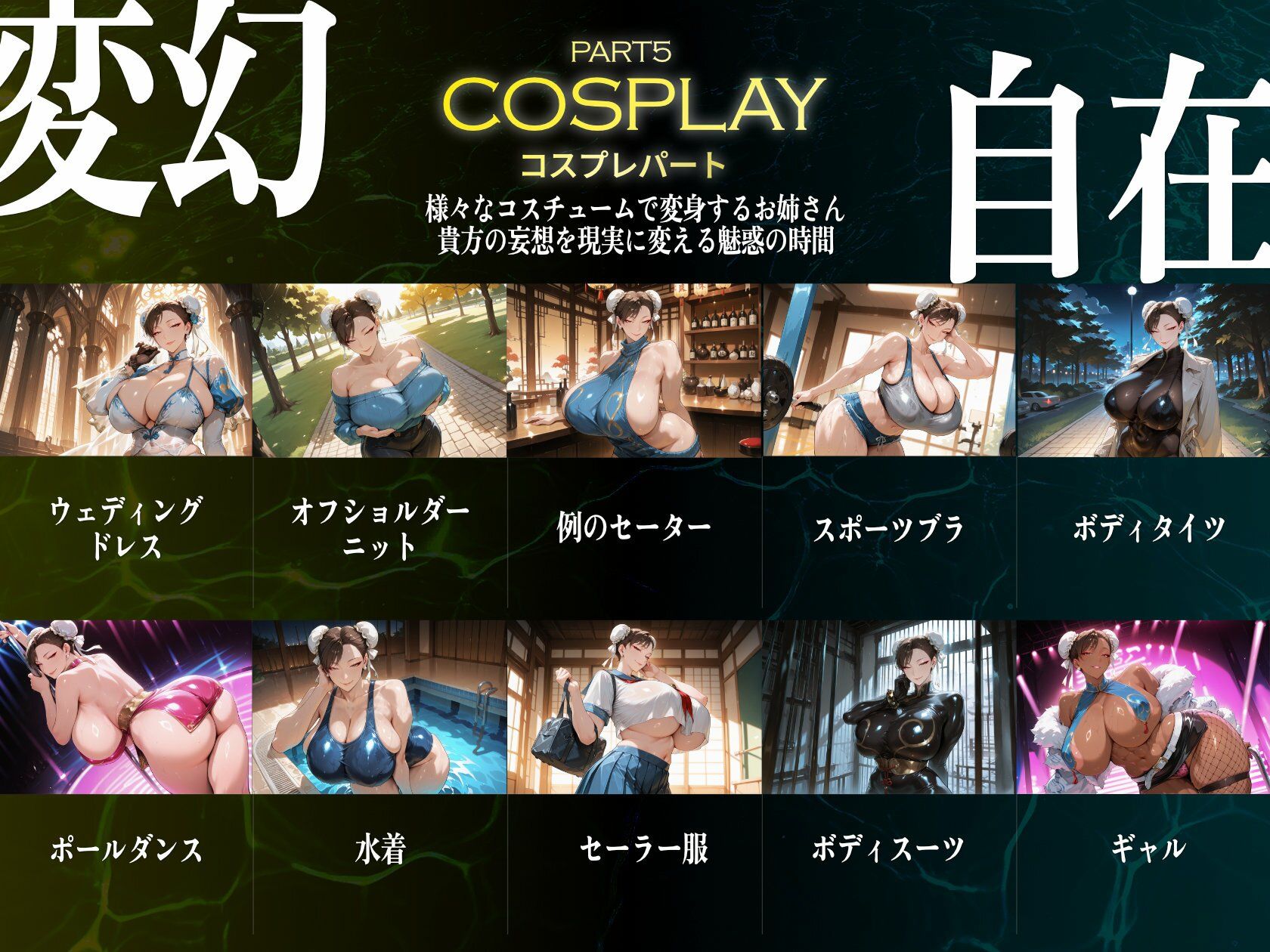 サンプル画像6:巨乳痴女同人CG集 エーテライト No.22(びっくめろん) [d_711186]